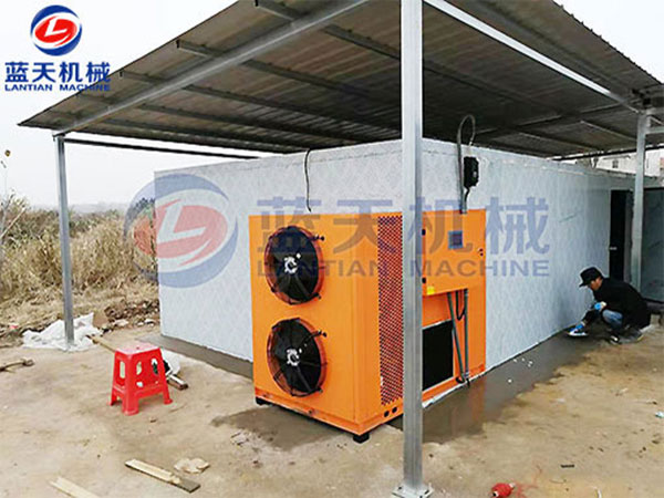 菊花烘干機廠(chǎng)家為廣州客戶(hù)裝機現場(chǎng)